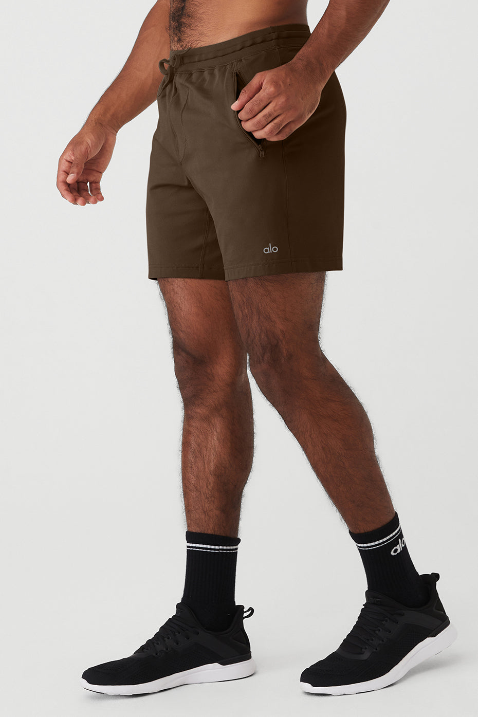 Coffee Men's Alo Yoga Conquer Reform Shorts | TJX-184063