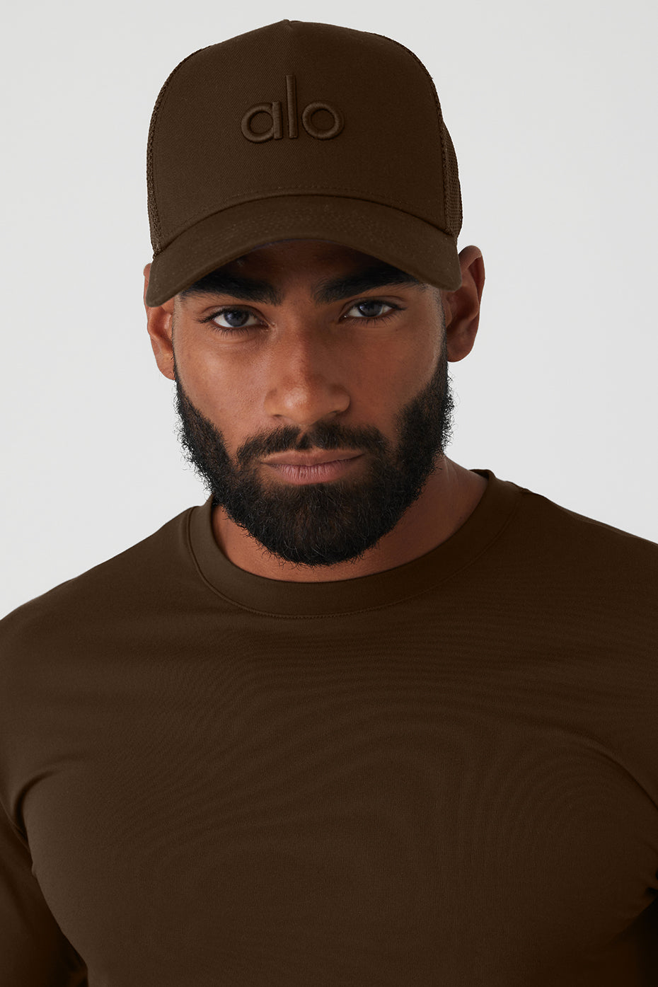 Coffee Unisex Alo Yoga District Trucker Hats | JWT-921783