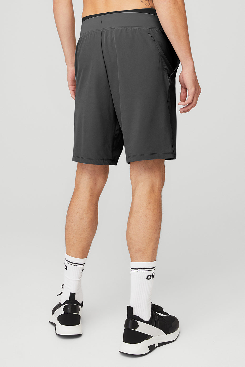 Dark Grey Men's Alo Yoga 9'' Repetition Shorts | PKQ-653087