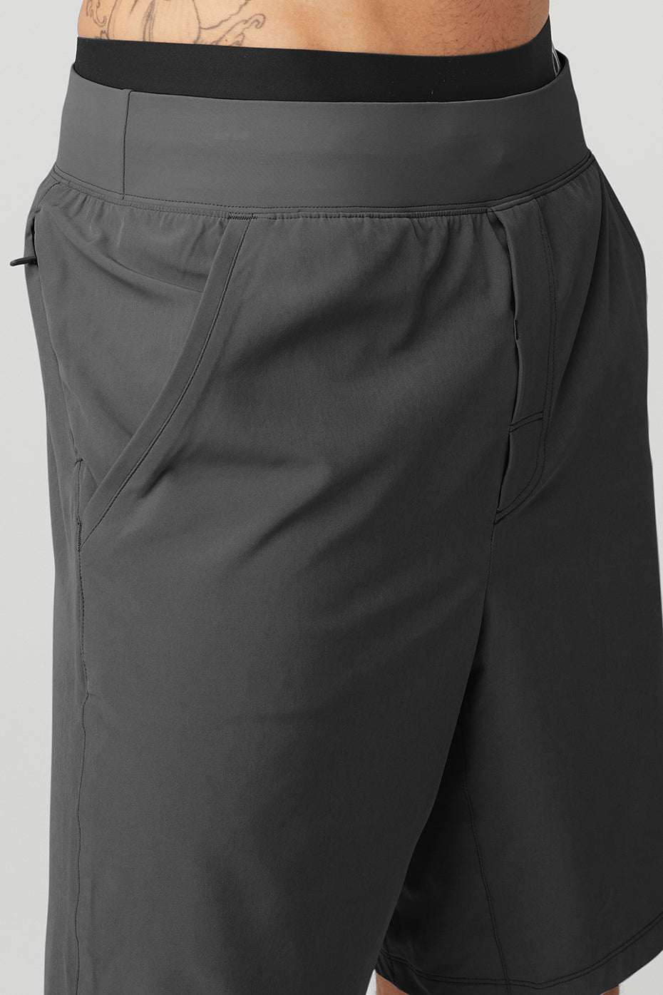 Dark Grey Men's Alo Yoga 9'' Repetition Shorts | PKQ-653087