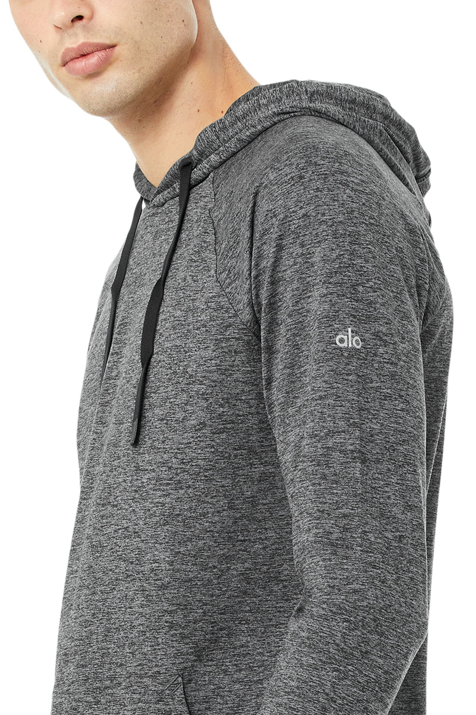 Deep Grey Men's Alo Yoga The Conquer Hoodie | CMR-640895