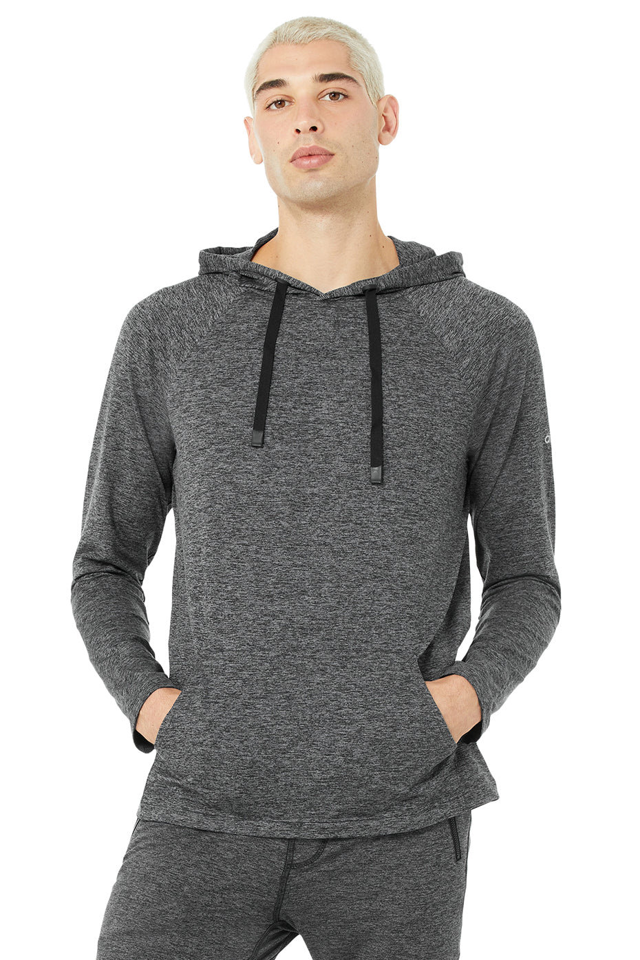 Deep Grey Men\'s Alo Yoga The Conquer Hoodie | CMR-640895