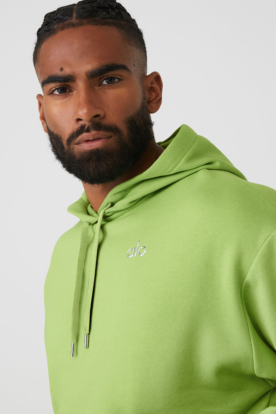 Green Men's Alo Yoga Accolade Hoodie | ESG-802759