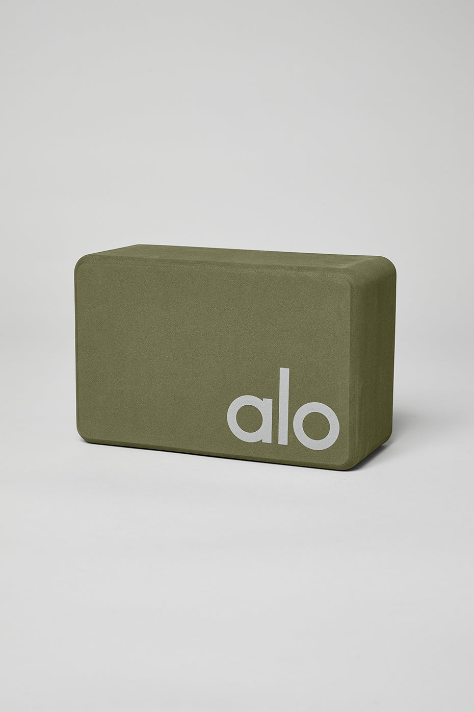 Green / Silver Unisex Alo Yoga Uplifting Yoga Block Equipment | FLB-291384