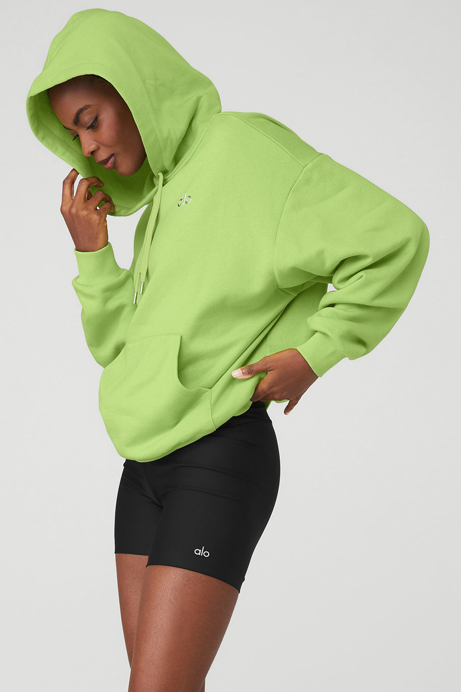 Green Women's Alo Yoga Accolade Hoodie | YHM-417260