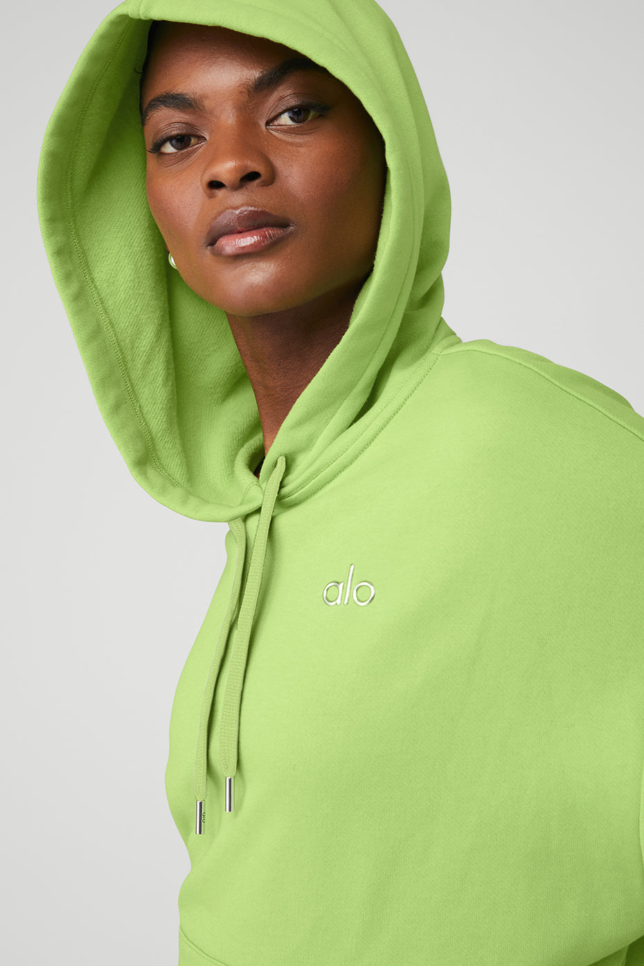 Green Women's Alo Yoga Accolade Hoodie | YHM-417260