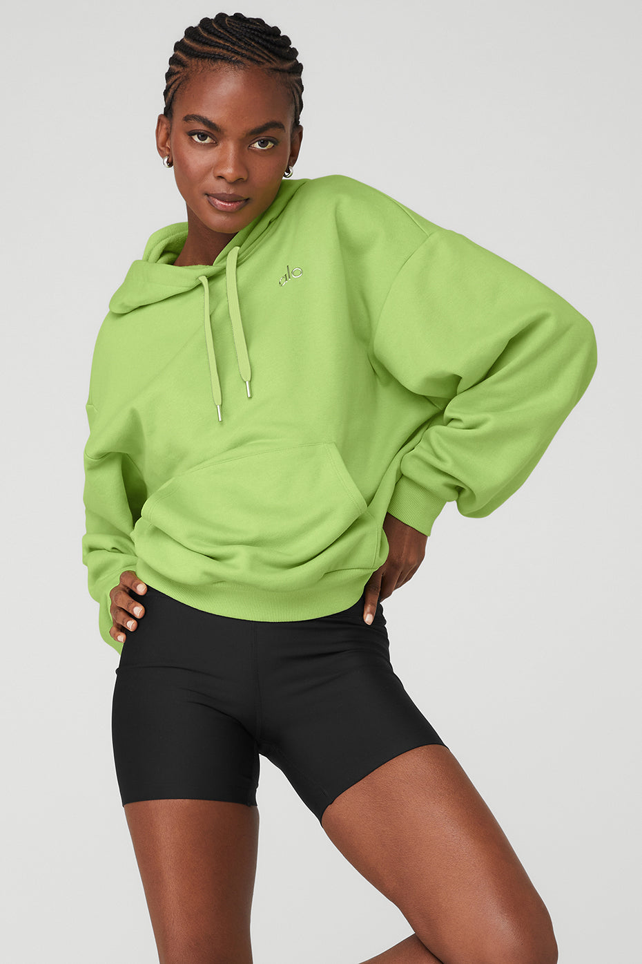 Green Women\'s Alo Yoga Accolade Hoodie | YHM-417260