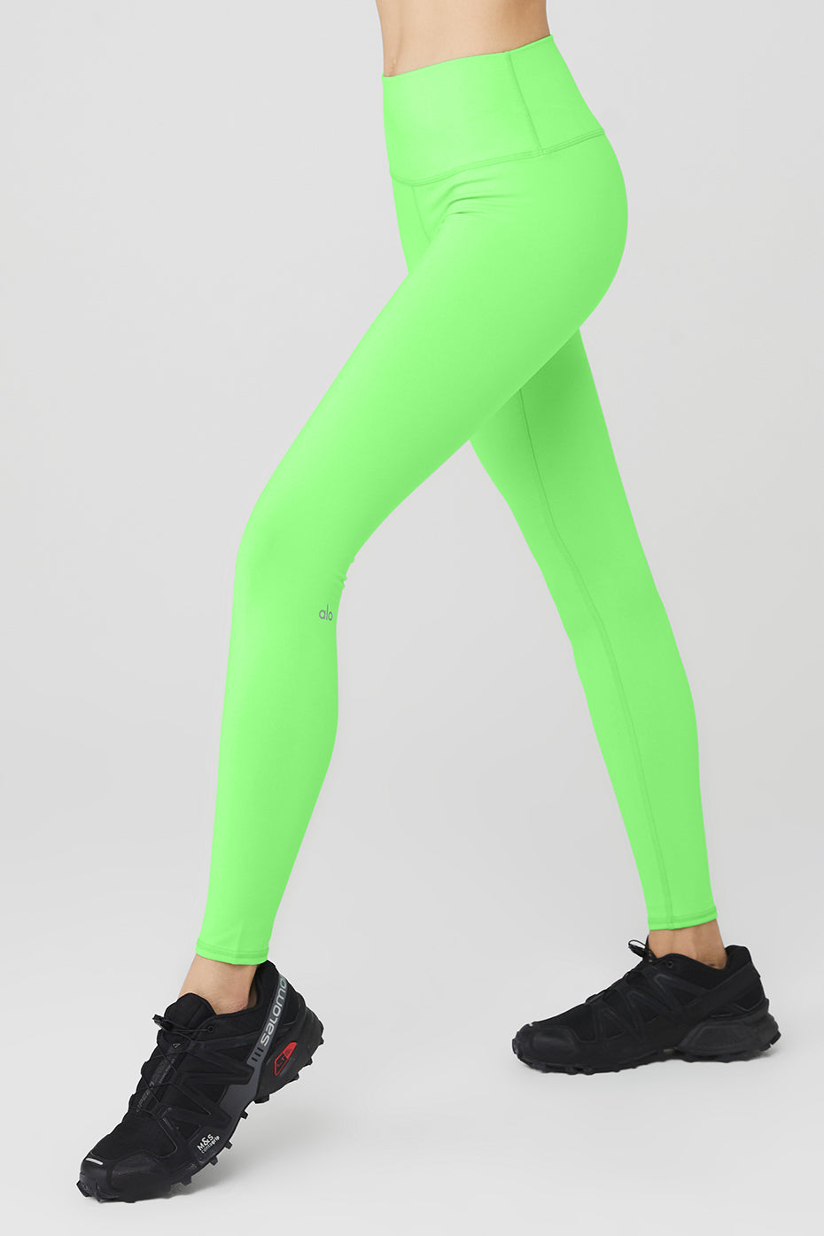 Green Women's Alo Yoga High-Waist Airbrush Leggings | HSD-475912