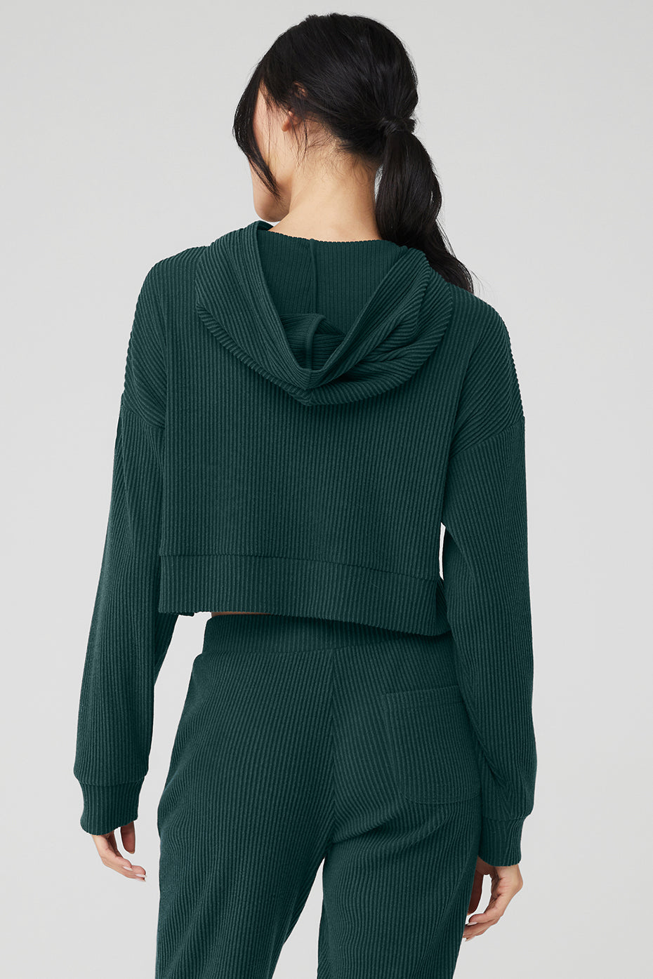 Green Women's Alo Yoga Muse Hoodie | ROX-735461