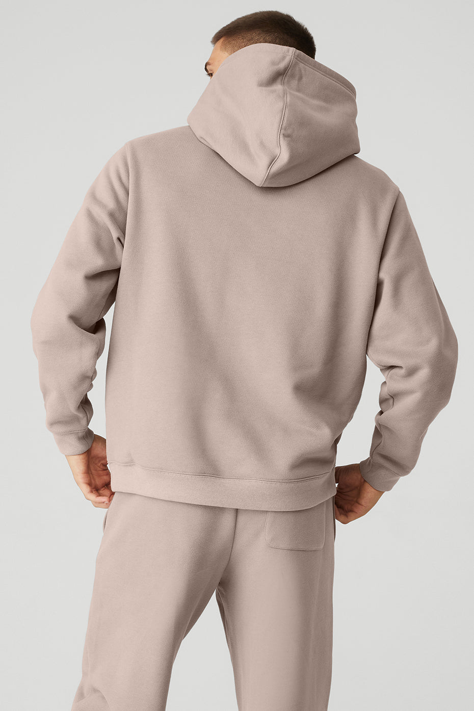 Grey Brown Men's Alo Yoga Renown Heavy Weight Hoodie | CUH-514920