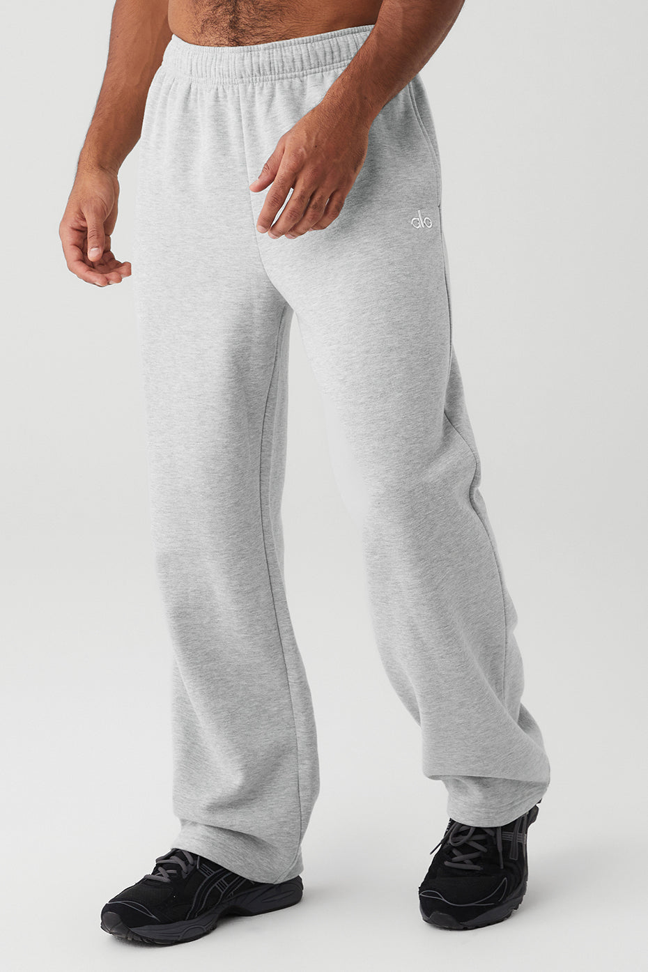 Grey Men's Alo Yoga Accolade Straight Leg Sweatpants | WJA-815629