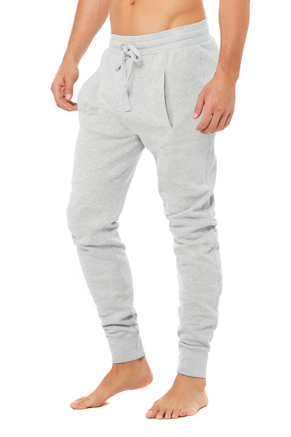 Grey Men's Alo Yoga Base Sweatpants | BZL-416283