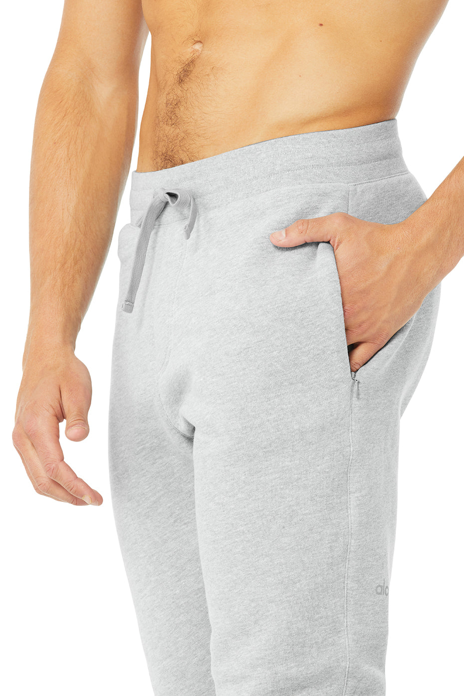 Grey Men's Alo Yoga Baseline Sweatpants | BHP-572046