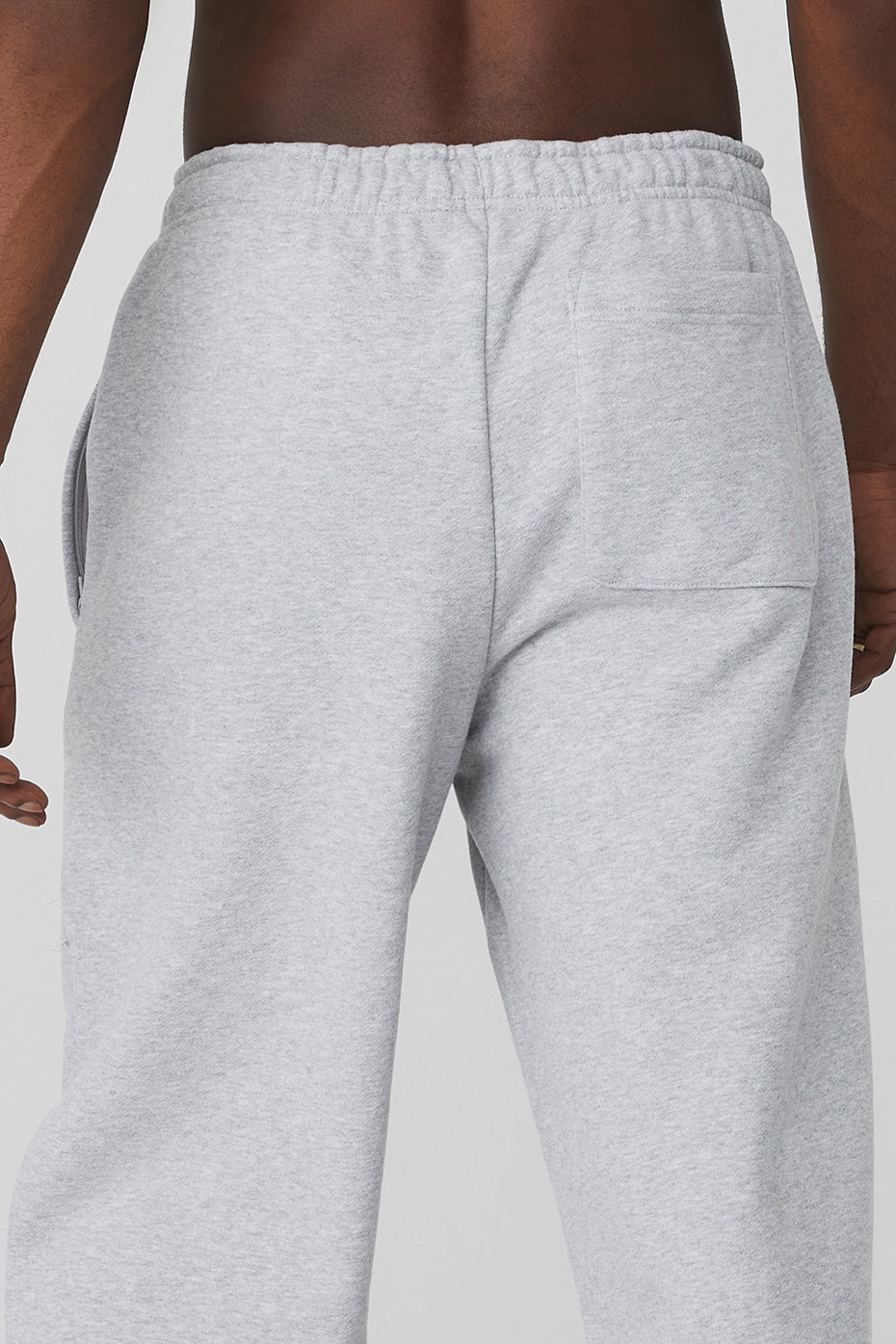 Grey Men's Alo Yoga Renown Heavy Weight Sweatpants | ITE-082753