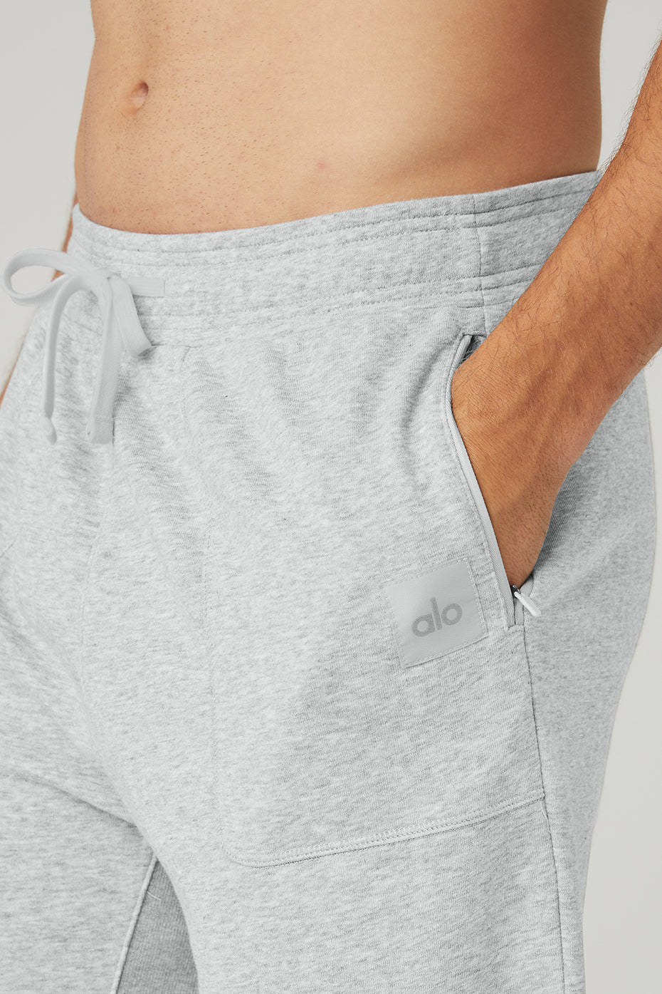 Grey Men's Alo Yoga The Qualifier Pants | UZE-236850