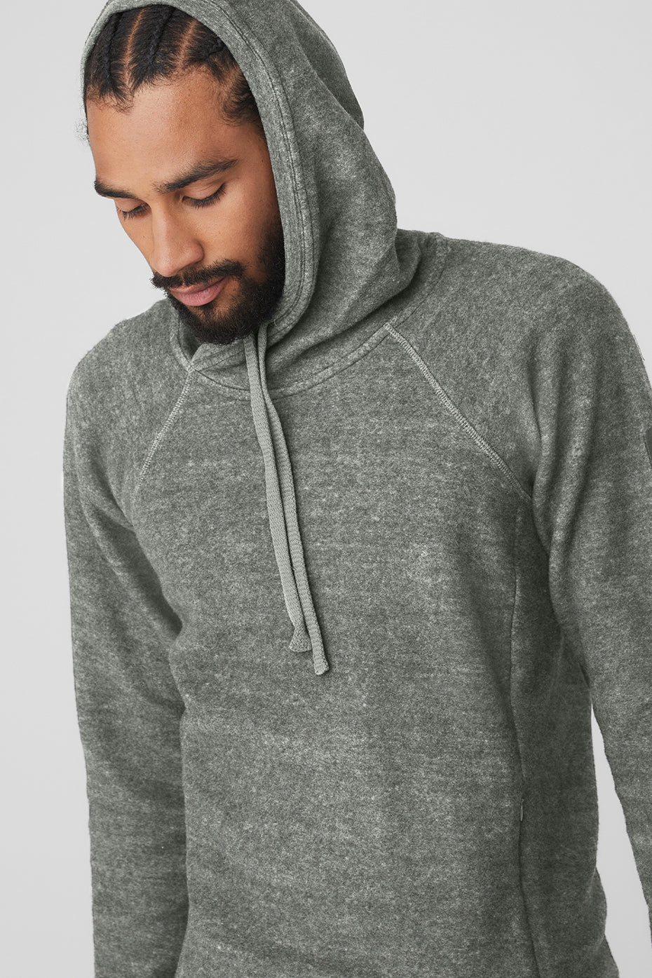 Grey Men's Alo Yoga Triumph Hoodie | UZF-410758