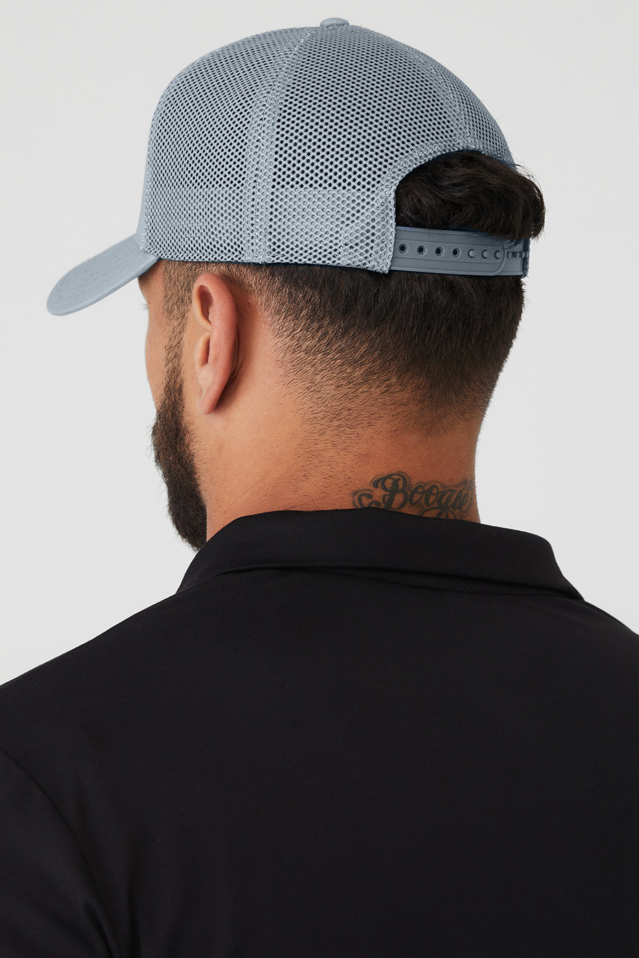 Grey Unisex Alo Yoga District Trucker Hats | XVY-385146