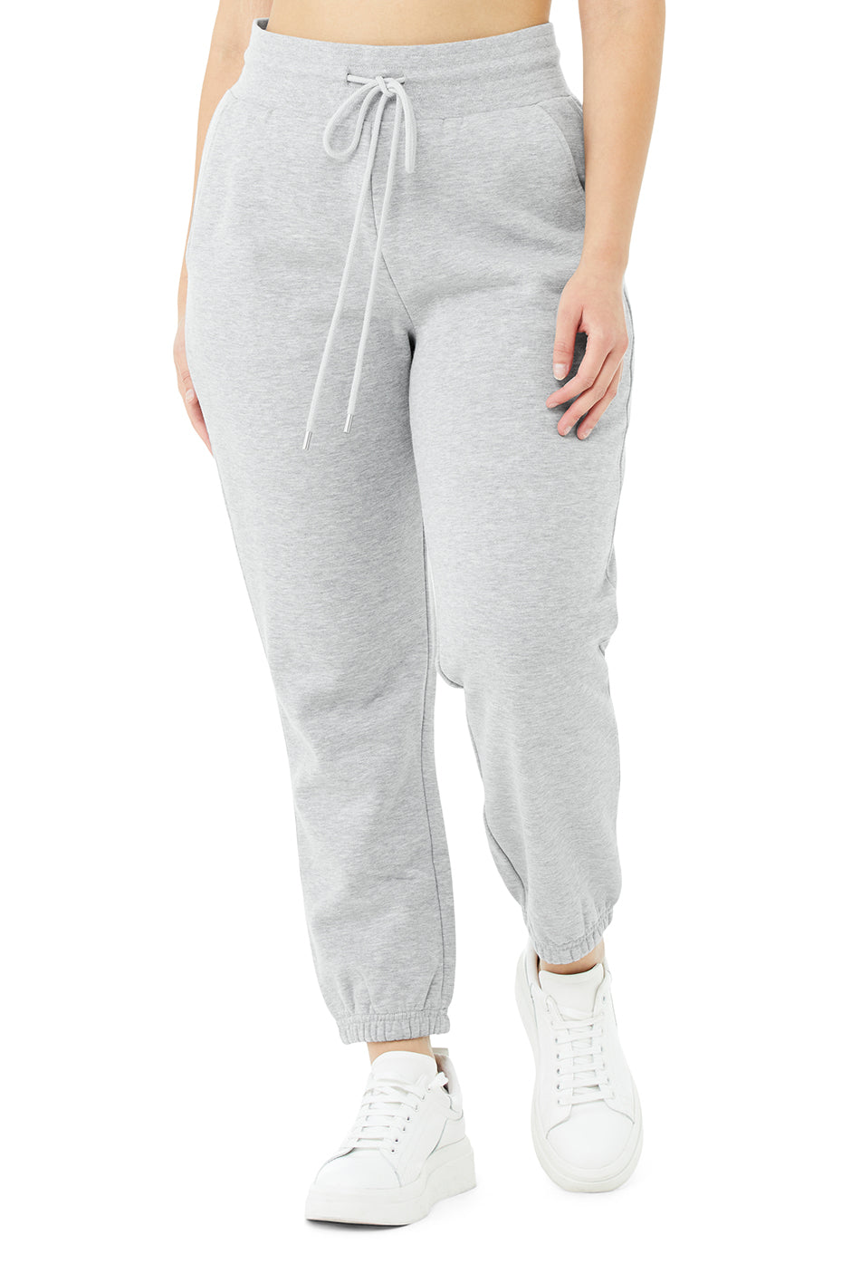 Grey Women's Alo Yoga 7/8 Easy Sweatpants | BCJ-915270