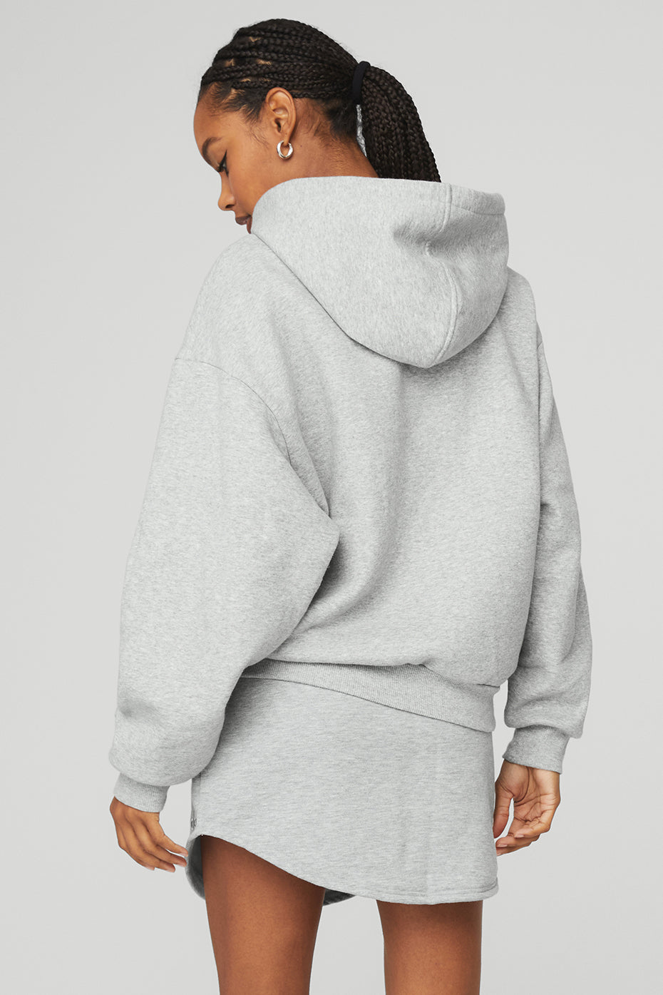 Grey Women's Alo Yoga Accolade Hoodie | BZP-023518