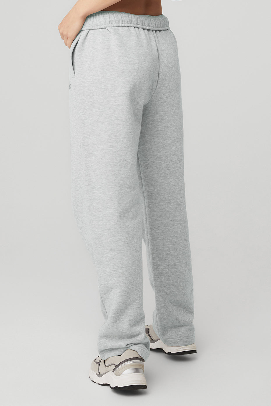 Grey Women's Alo Yoga Accolade Straight Leg Sweatpants | EJP-931268