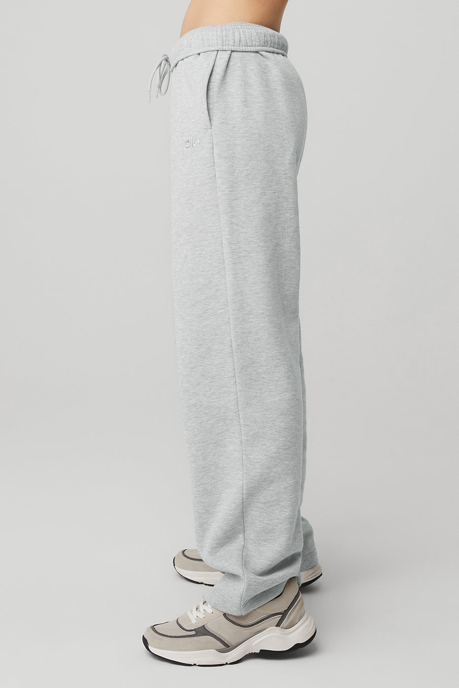 Grey Women's Alo Yoga Accolade Straight Leg Sweatpants | EJP-931268