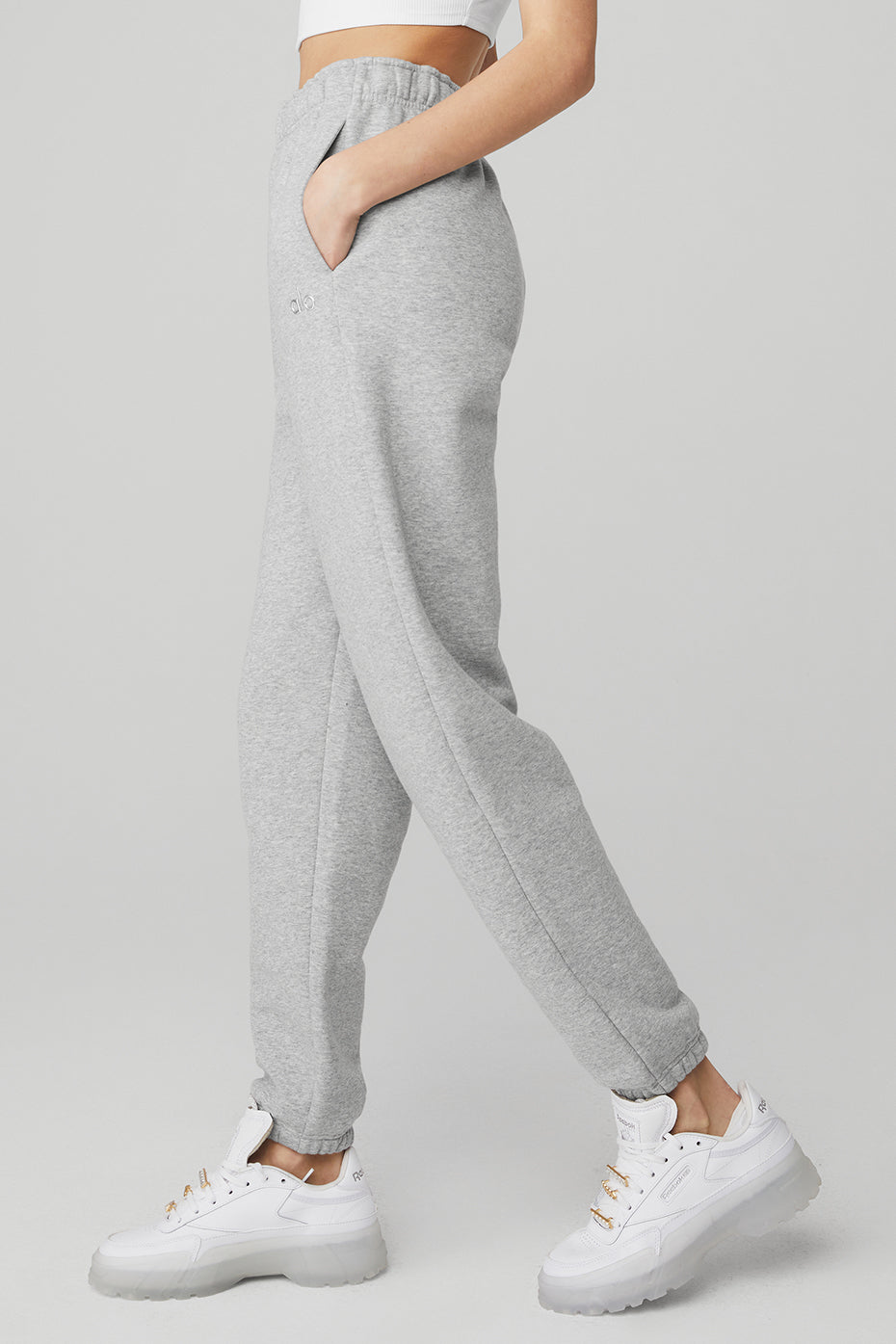 Grey Women's Alo Yoga Accolade Sweatpants | CYN-095864