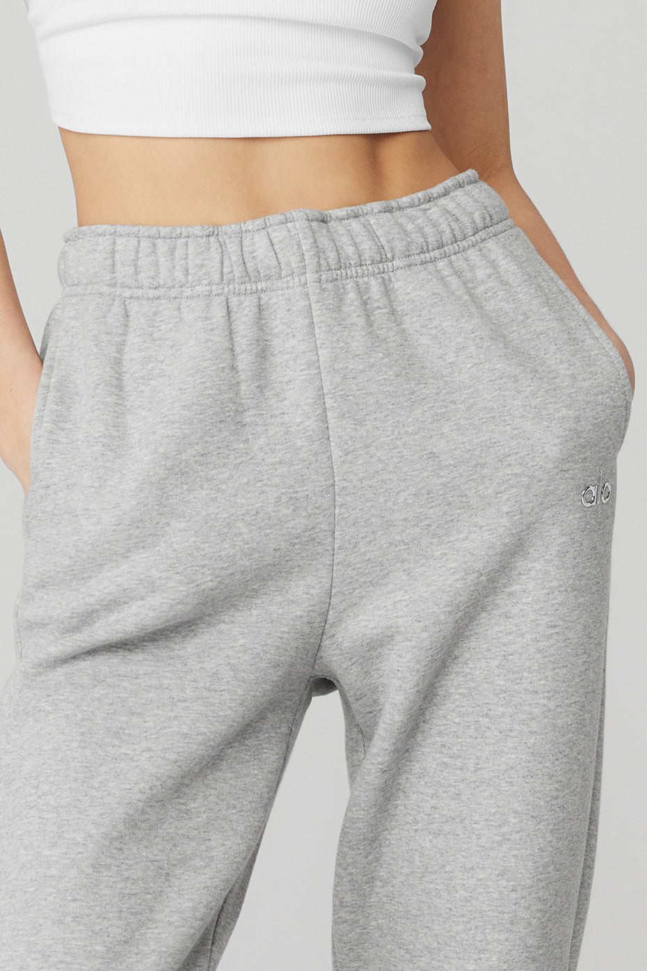 Grey Women's Alo Yoga Accolade Sweatpants | CYN-095864