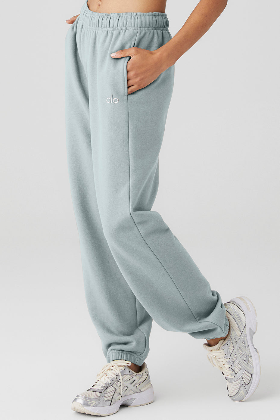 Grey Women's Alo Yoga Accolade Sweatpants | PUN-794501