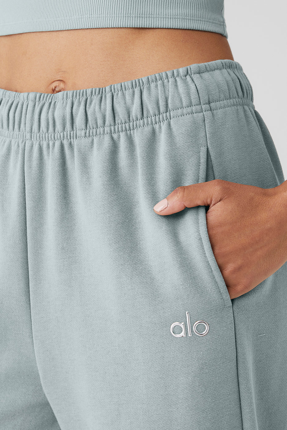 Grey Women's Alo Yoga Accolade Sweatpants | PUN-794501