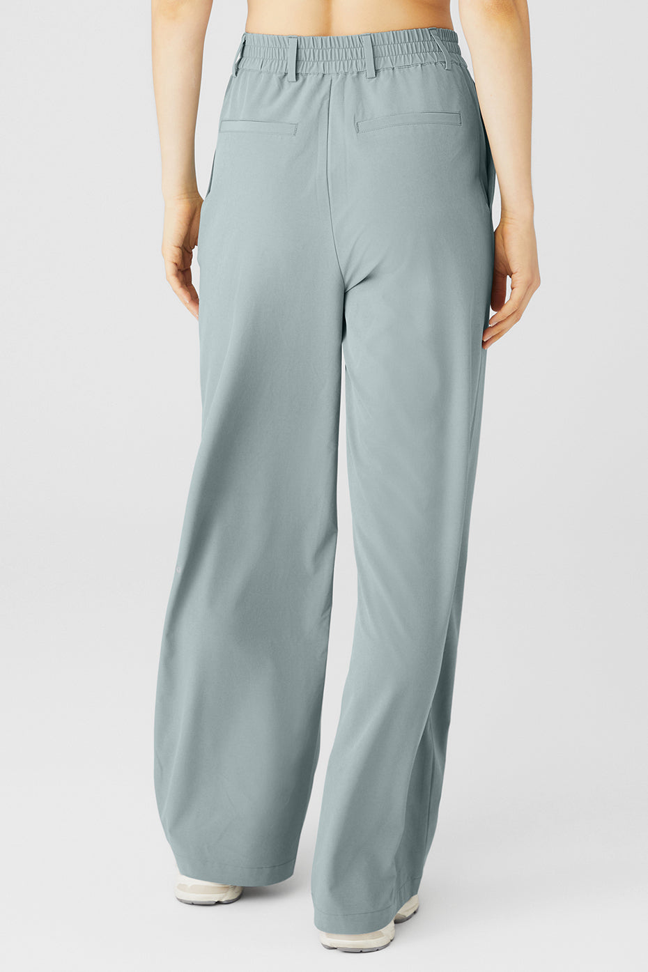 Grey Women's Alo Yoga High-Waist Pursuit Trousers | SOI-209351