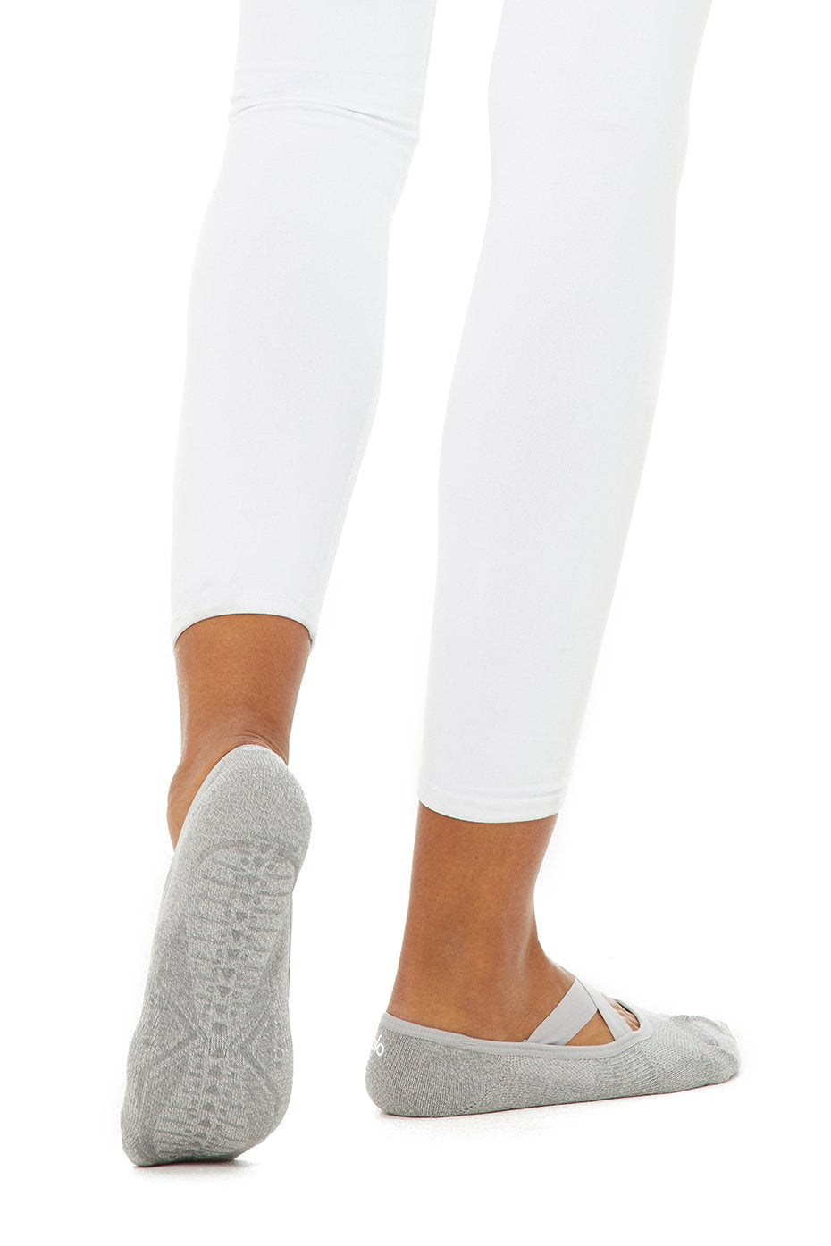 Grey Women's Alo Yoga Pivot Barre Socks | CRS-698270