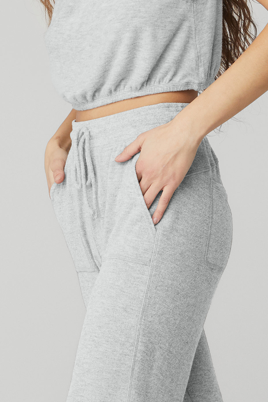 Grey Women's Alo Yoga Soho Sweatpants | OEY-621934