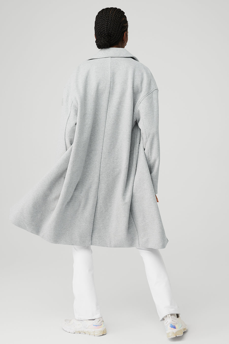 Grey Women's Alo Yoga VIP Blazer Trench Coats | QTL-634915