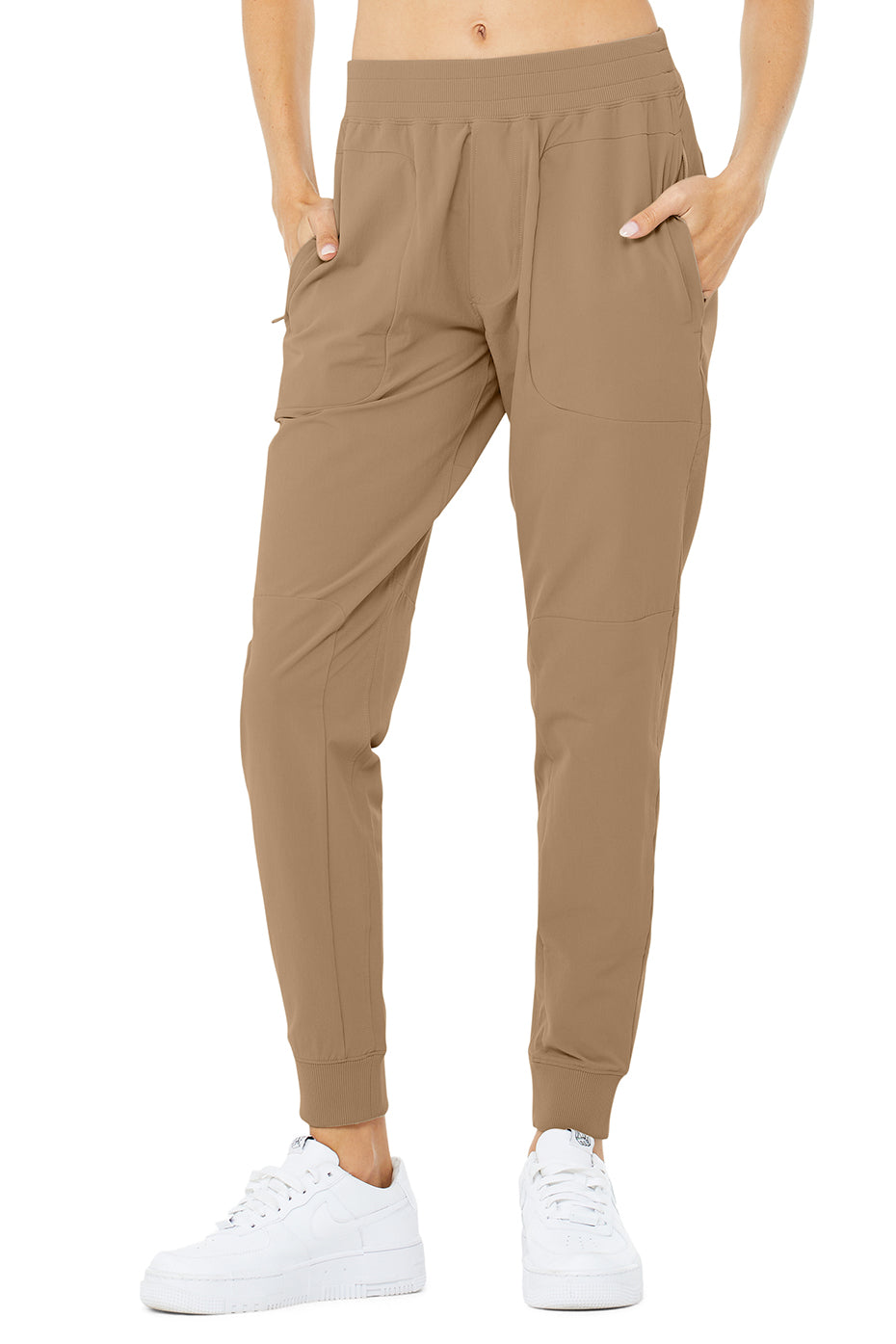 Khaki Women's Alo Yoga Co-Op Pants | KEW-476820