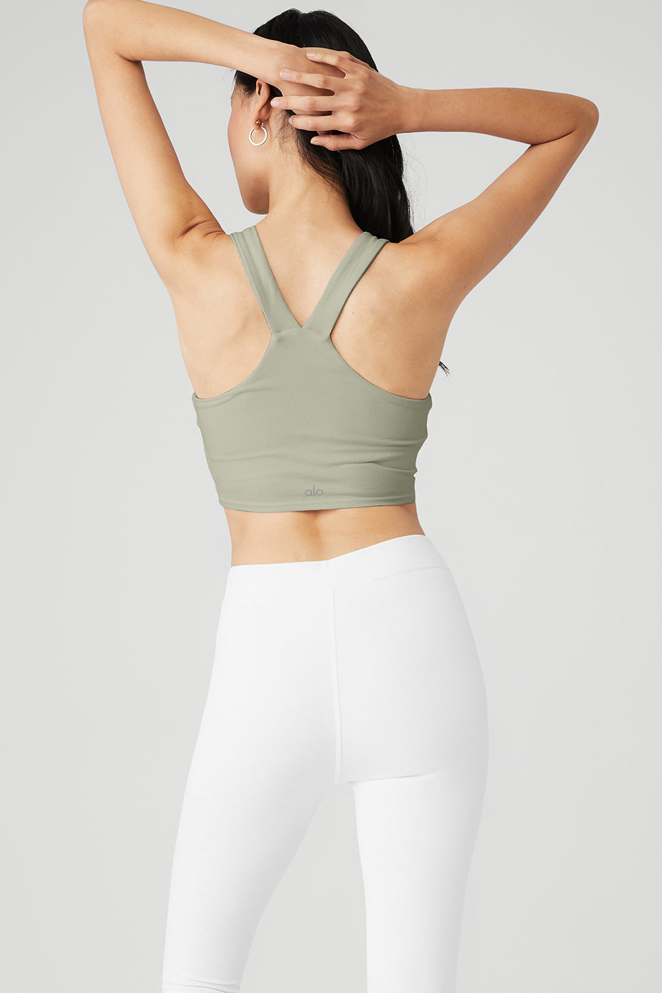 Light Green Women's Alo Yoga Airbrush Real Tanks | FSR-247680