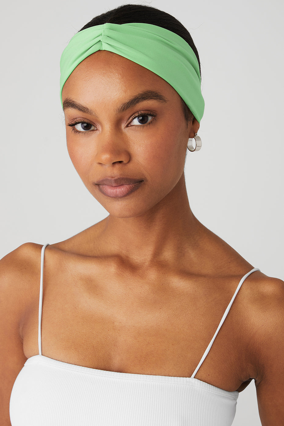 Light Green Women's Alo Yoga Airlift Headband Hair Accessories | UEA-719486