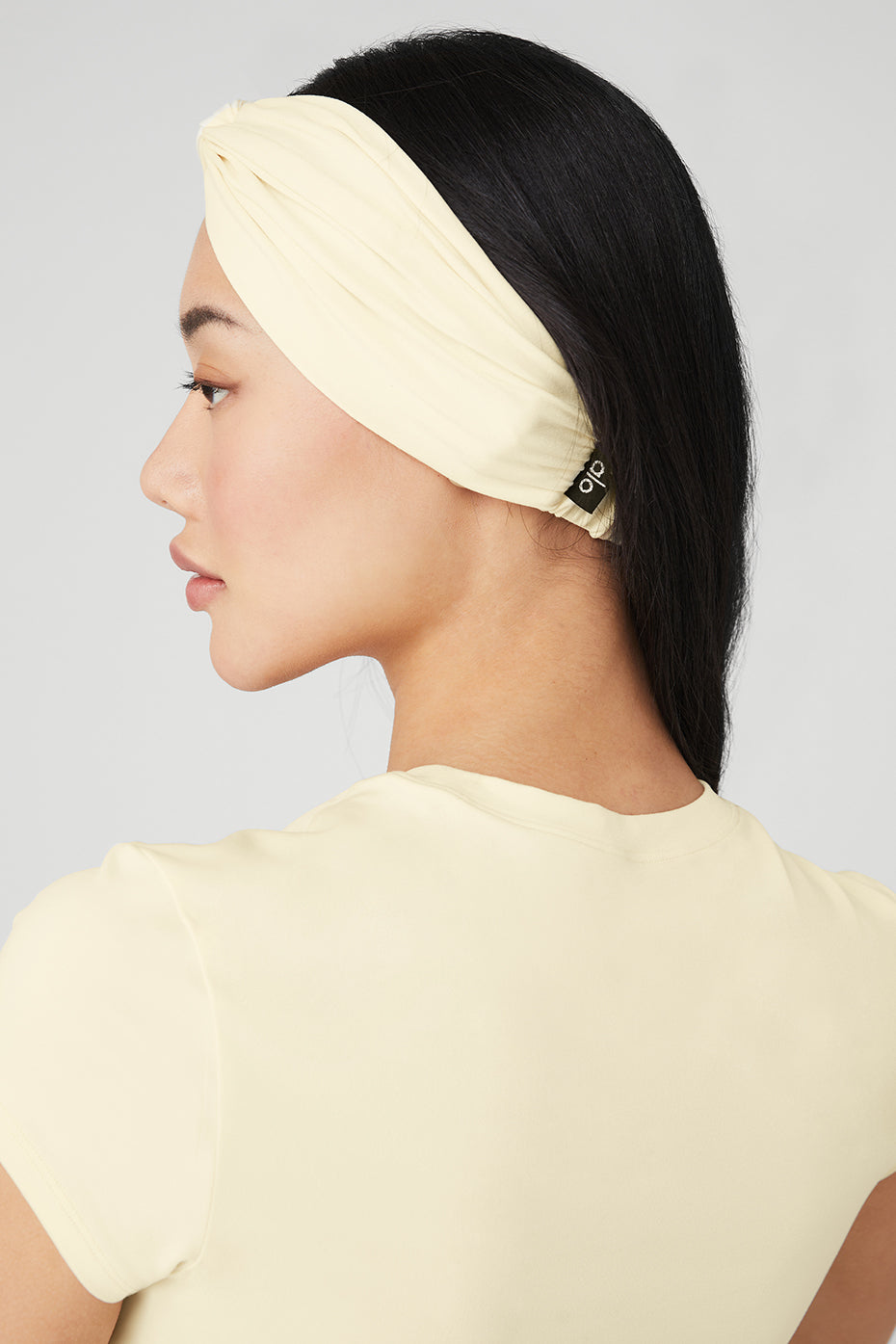 Light Yellow Women's Alo Yoga Alosoft Headband Hair Accessories | BCF-059271