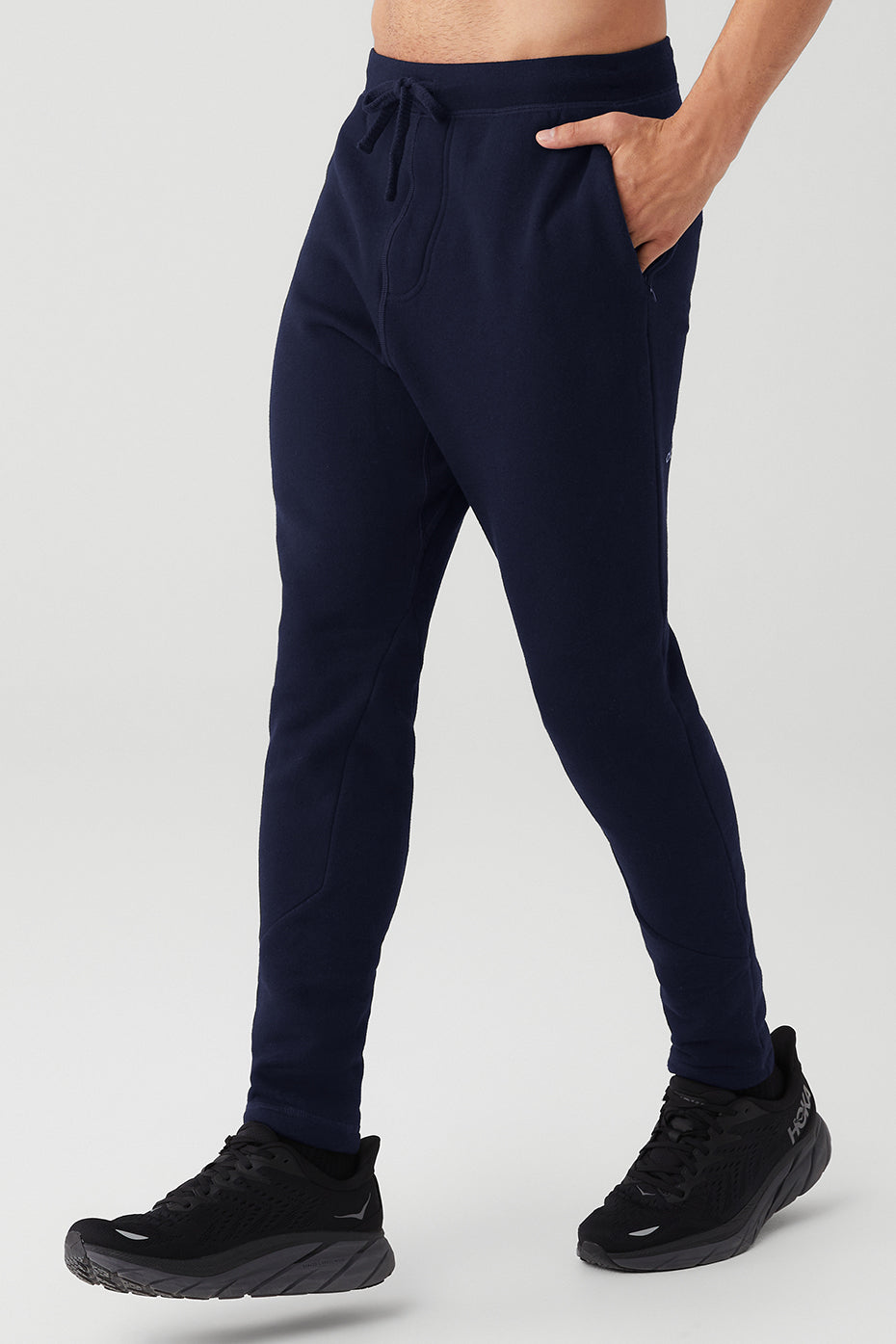 Navy Men's Alo Yoga The Triumph Sweatpants | XJO-518263