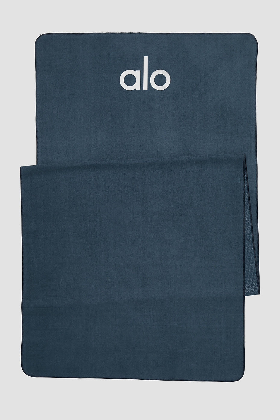 Navy Unisex Alo Yoga Grounded No-Slip Towel Yoga Mats | NMP-782043