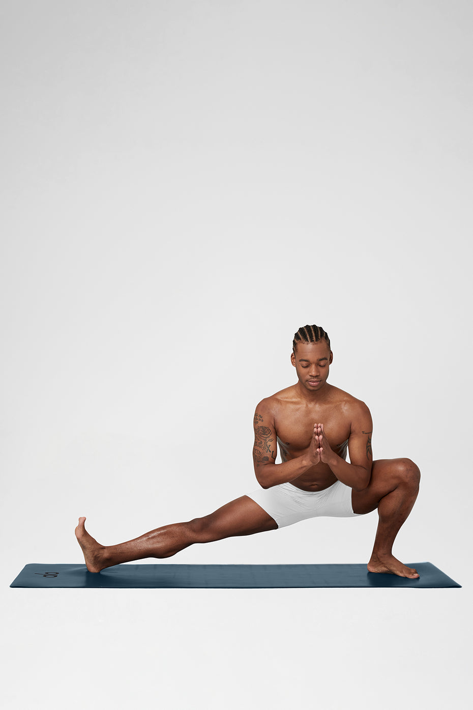 Navy Unisex Alo Yoga Warrior Yoga Mats | YTE-058367