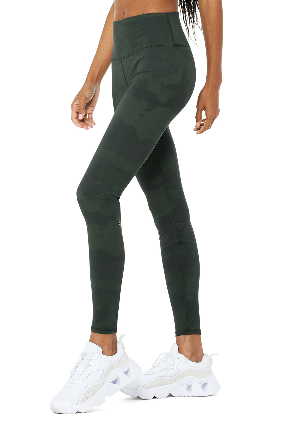 Obsidian Green Women's Alo Yoga High-Waist Vapor Leggings | YOB-735490