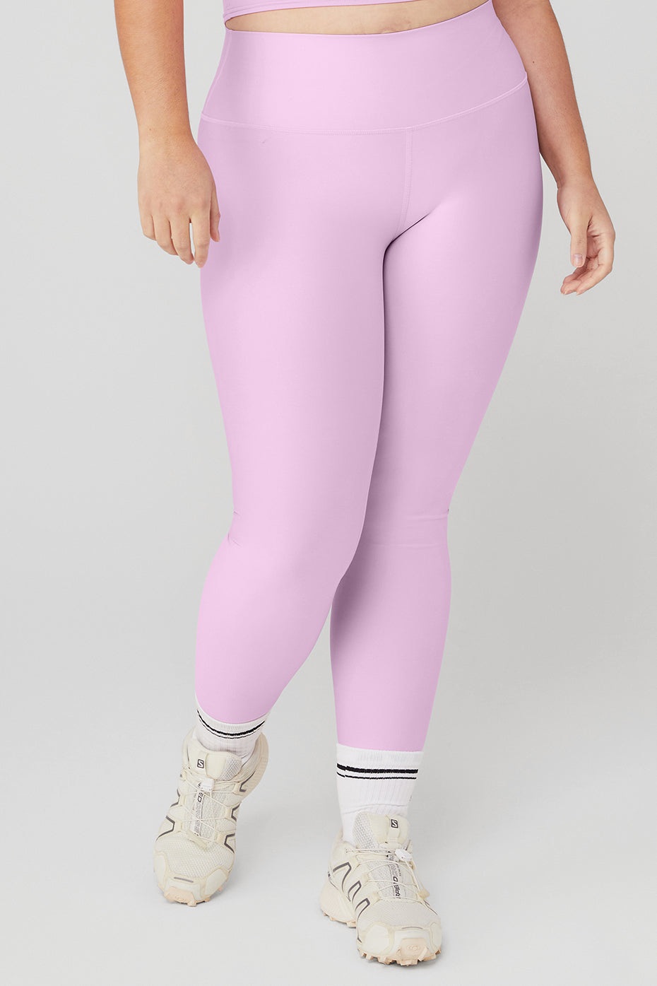 Pink Women's Alo Yoga High-Waist Airlift Leggings | KLR-320178