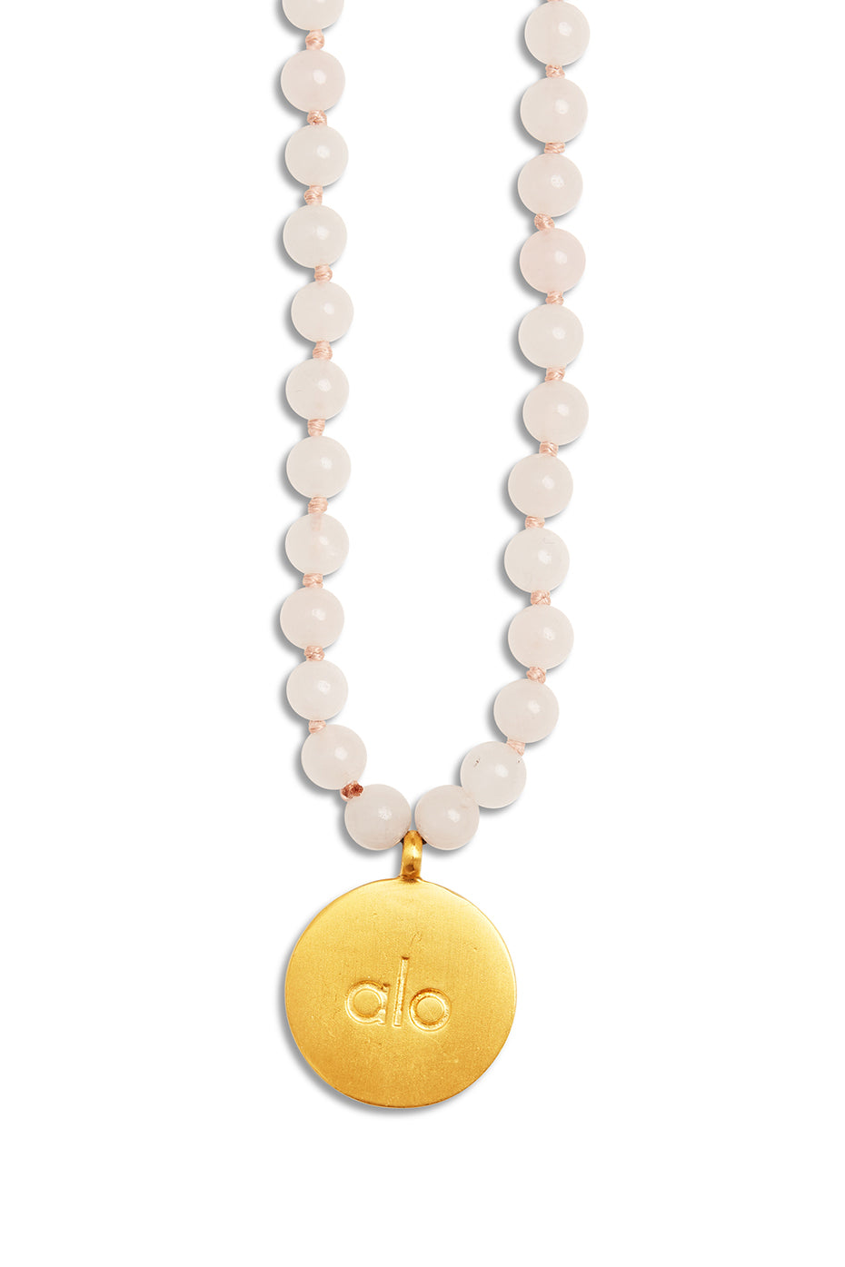 Pink Women's Alo Yoga Quartz Mala Necklace Jewelry | FBT-137045