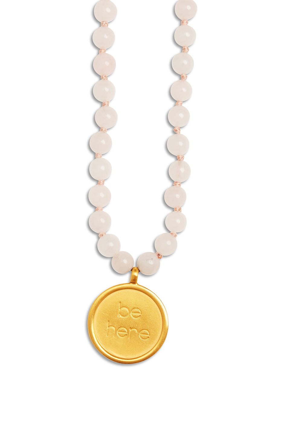 Pink Women\'s Alo Yoga Quartz Mala Necklace Jewelry | FBT-137045