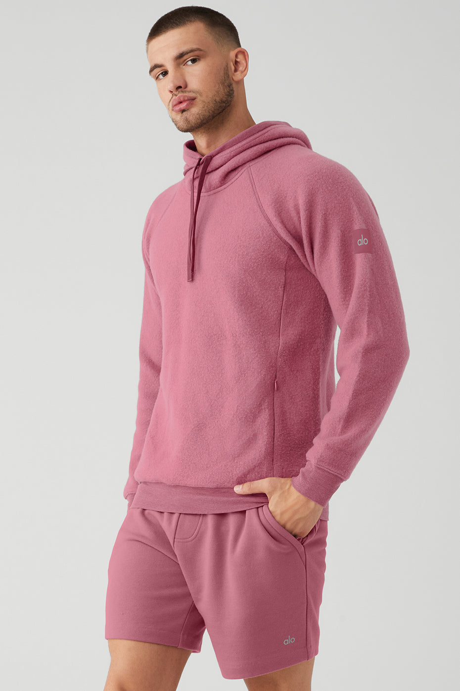 Purple Men's Alo Yoga The Triumph Hoodie | LCO-901258