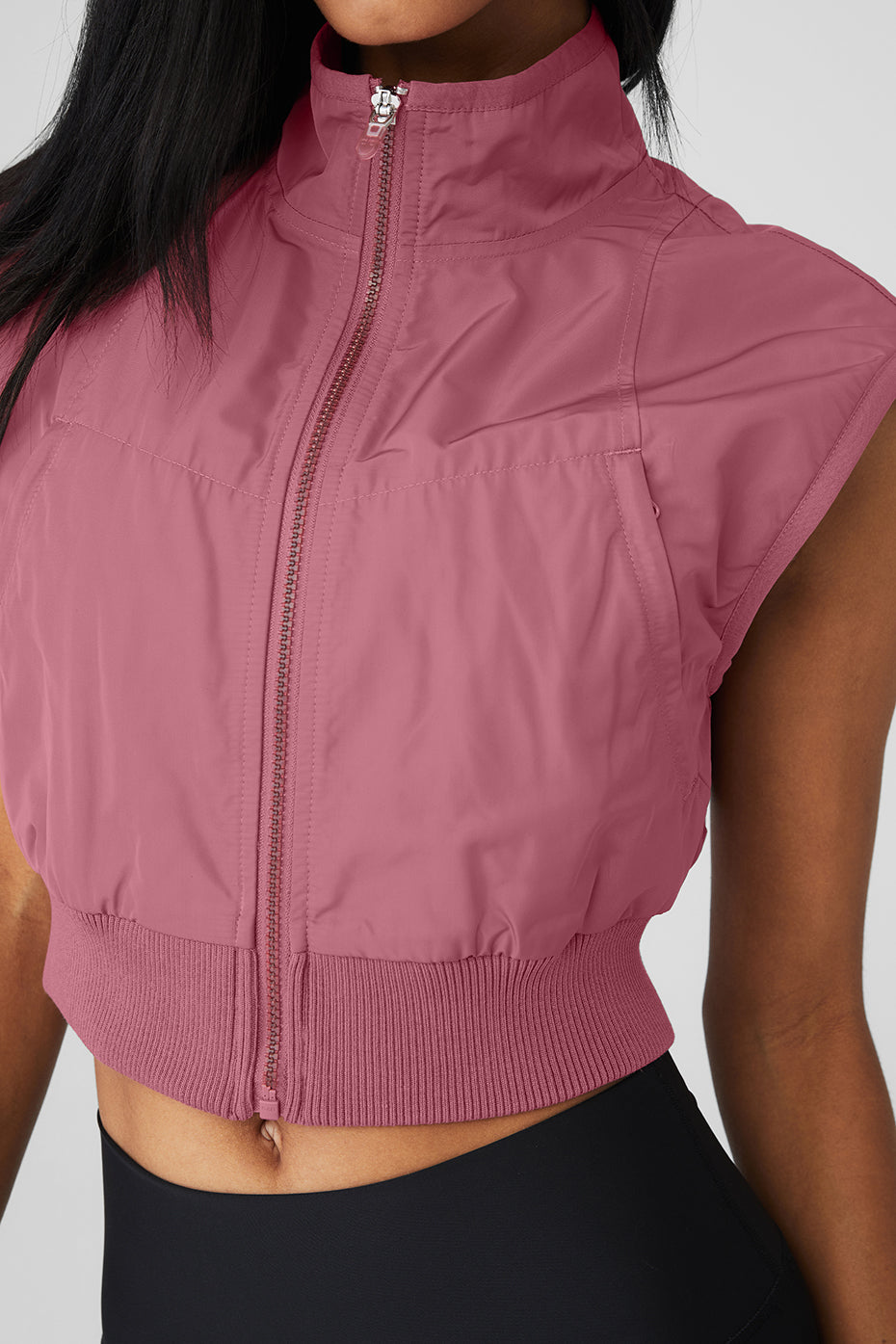 Purple Red Women's Alo Yoga In Motion Vest Jackets | NHX-437916