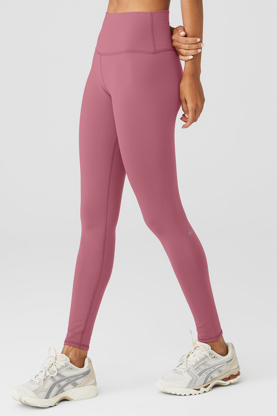 Purple Women's Alo Yoga High-Waist Airbrush Leggings | OBL-607823