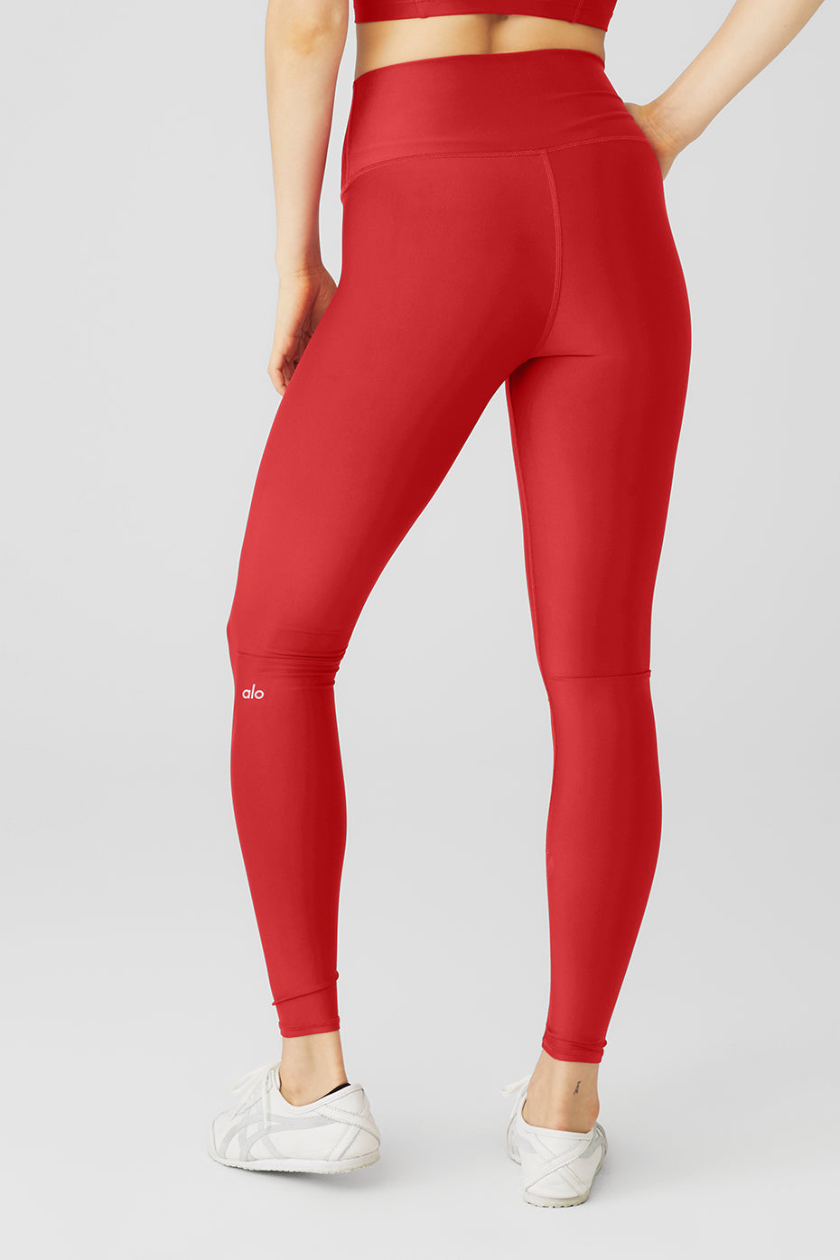 Red Women's Alo Yoga High-Waist Airlift Leggings | GKX-190542