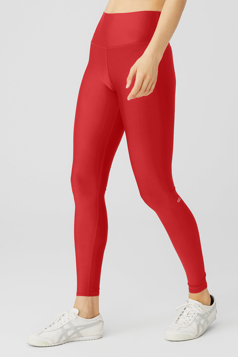 Red Women's Alo Yoga High-Waist Airlift Leggings | GKX-190542