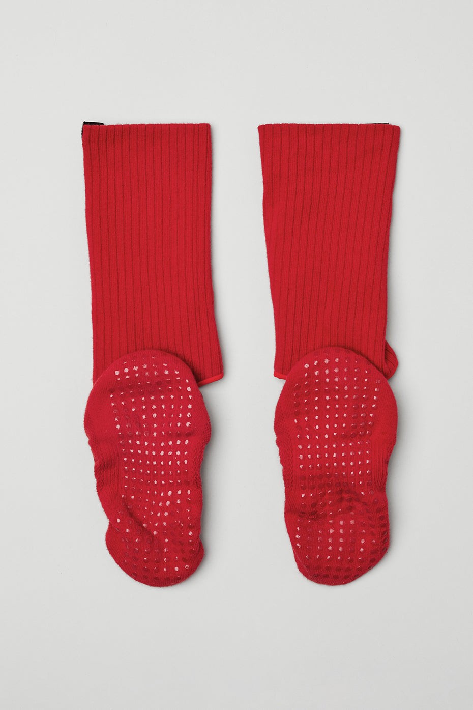 Red Women's Alo Yoga Strappy Siren Grip Socks | NHL-634578